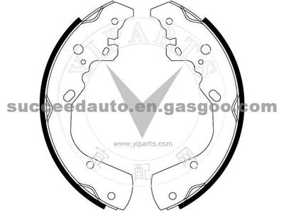 Brake Shoes For MITSUBISHI S853-1582