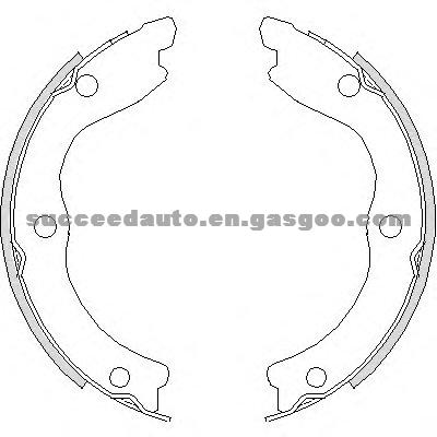 Brake Shoes For NISSAN D40608H725