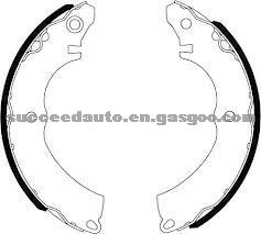 Brake Shoes For NISSAN 440606A0A3