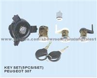 Peugeot 307 Key Set ( 5Pcs/Set)