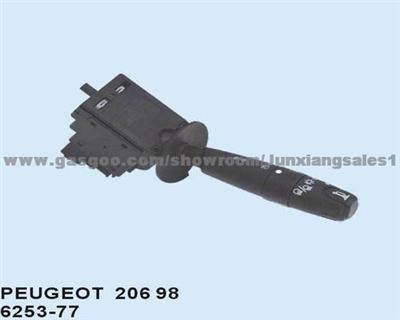 6253-77 Turn Signal Switch For Peugeot