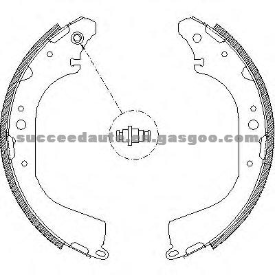 Brake Shoes For NISSAN FN2280