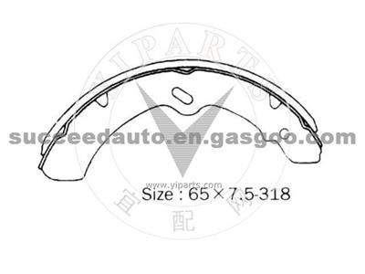 Brake Shoes For NISSAN 4106001D25