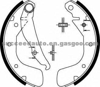 Brake Shoes For OPEL FN11622