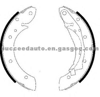 Brake Shoes For PEUGEOT 4241K8