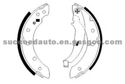 Brake Shoes For RENAULT 7701206962