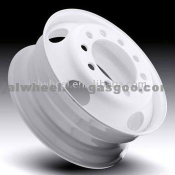 Hot Sale White Steel Truck Wheel