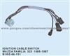 Ignition Cable Wire Harness For Mazda Mazda Familia 323 1985-1987