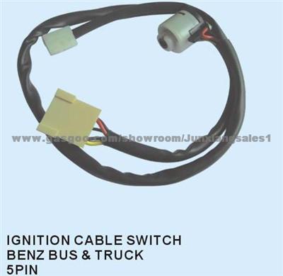 5 Pin Ignition Cable Harness For Benz Bus & Truck