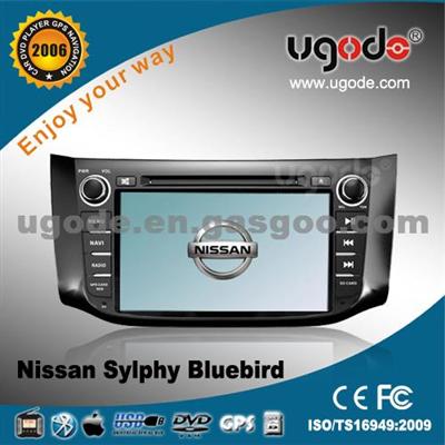 Ugodecar Dvd Vcd Cd Mp3 Mp4 Player For 2013 NISSAN Sylphy
