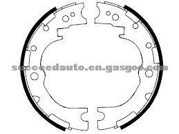 Brake Shoes For TOYOTA 4653A87305