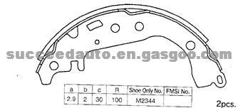 Brake Shoes For TOYOTA S832-1515