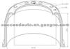 Brake Drum For ACHSEN 0162622111-32