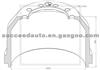 Brake Drum For ACHSEN 1 064 0223 00