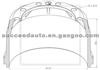 Brake Drum For ACHSEN 1 064 0109 01