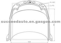 Brake Drum For ACHSEN 0162652312-01