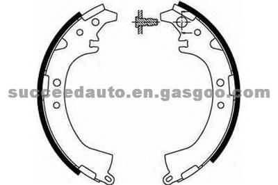 Brake Shoes For TOYOTA 0449542010