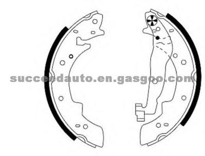 Brake Shoes For VOLVO FN9690