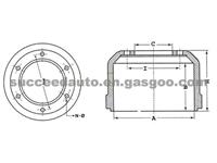 Brake Drum For BENZ 6774210401