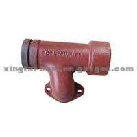 Exhaust manifold central LH / TATRA / 341-050602 / 442011651104
