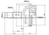 Cv Joint Fiat Tipo Of 22x20x46.8 With ABS