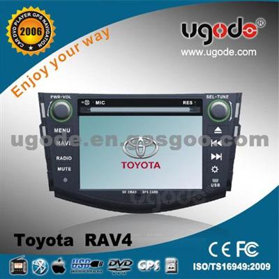 Ugode Car Gps Tv Bluetooth Sd Dvd Radio For TOYOTA RAV4