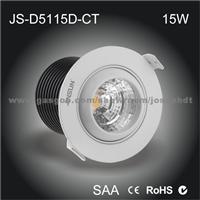 Zhongshan Lighting Factory 15W Led Cob Citizen Downlight (JS-D5115D-CT 15W)