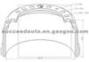 Brake Drum For DAF 595226