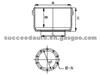 Brake Drum For FRUEHAUF 31468