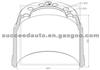 Brake Drum For FRUEHAUF AJA0650001