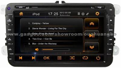 Car Autoradio For Skoda Fabia 2005-2010 With 3D DVD Player