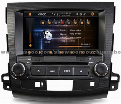 Audio DVD player for Mitsubishi Outlander 2006-2012