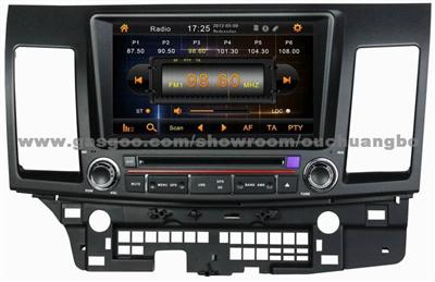 Automotive GPS Autoradio For Mitsubishi Lancer 2006-2012
