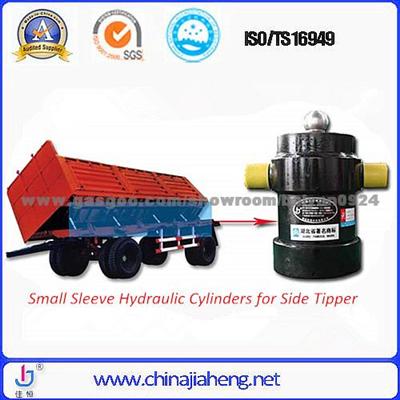 Telescopic Hydraulic Cylinder For Side Dumper Trailer