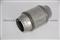 Round 100*100mm Catalytic Converter