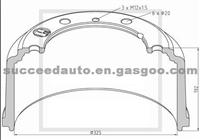 Brake Drum For MAN 81.50110.0195