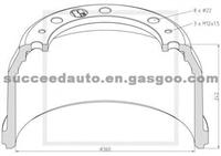 Brake Drum For MAN 81501100212