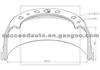 Brake Drum For SCANIA 0208 661