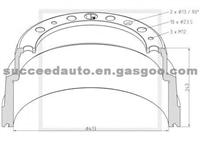 Brake Drum For SCANIA 360566