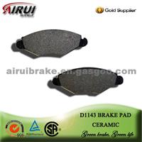 D1143 PEUGEOT 206 Brake Pad