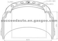 Brake Drum For SCANIA 1361 331