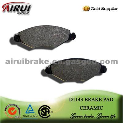 D1143 PEUGEOT 206 Brake Pad