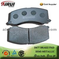 D677 SUZUKI Baleno Semi-Metallic Car Brake Pad