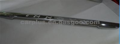 Chrome Rear Trunk Lid For 2012 Toyota Innova