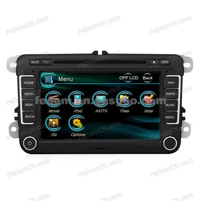 7 Inch Touch Screen In Dash Car DVD GPS Nevigation For VW B6 C7010VM