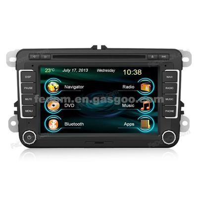 Car Stereo DVD Monitor GPS System Special For VW Tiguan With Bluetooth\ Touch Screen\ IPod Connectivity\ DVR\ DTV