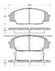 Brake Pad For Acura GDB3250