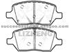 Brake Pad For Acura D1093