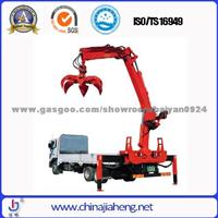 24t Boom Truck Mounted Crane With Grabs