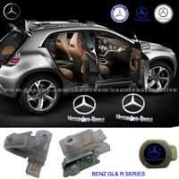 2X Latest Error Free Car Door Courtesy Projector LED Logo Light For BENZ GL & R